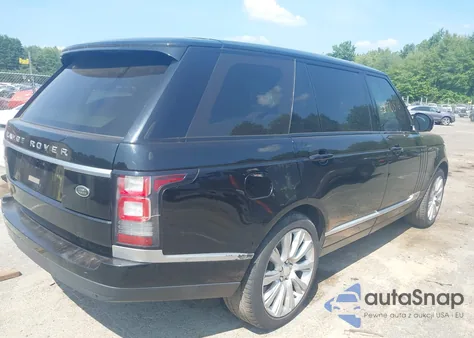2014 Land Rover Range Rover 5.0L V8 Supercharged z USA, uszkodzony, nr VIN SALGS3TF1EA163499